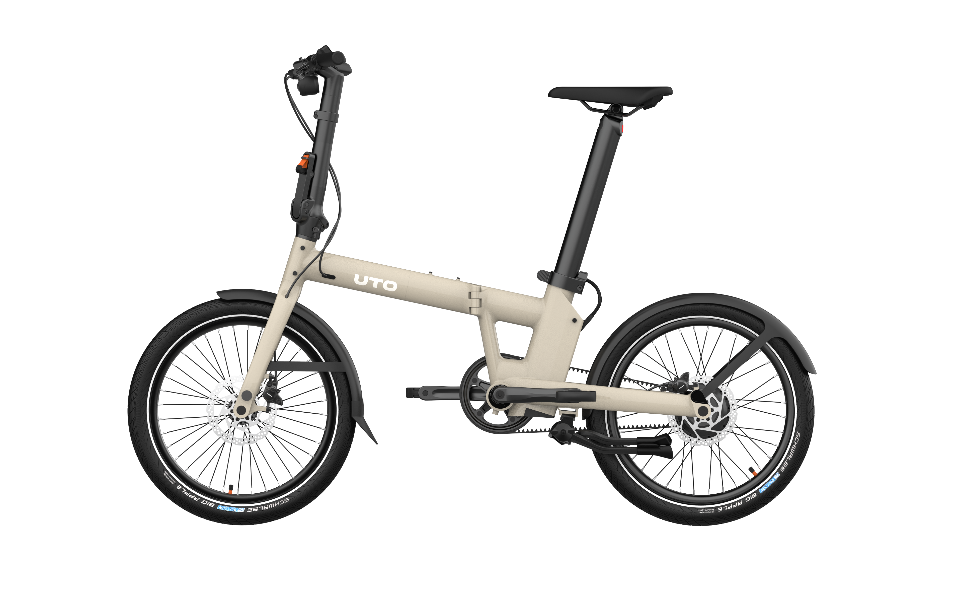 UTO PRO20 353Wh E-Klappräder (beige) 2